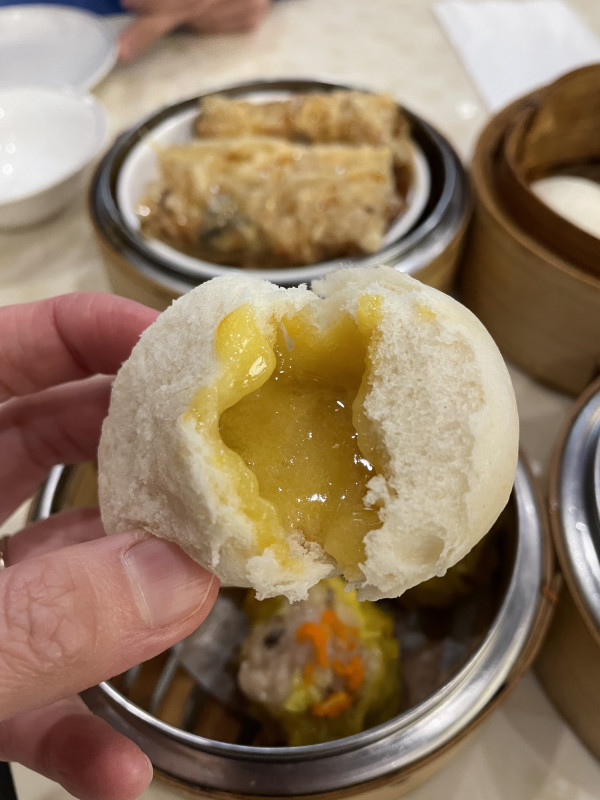 Preserved Egg Yolk Bun